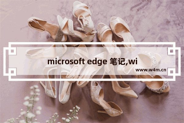 microsoft edge 笔记,win10自带microsoft edge