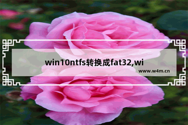 win10ntfs转换成fat32,windows fat32 转 ntfs