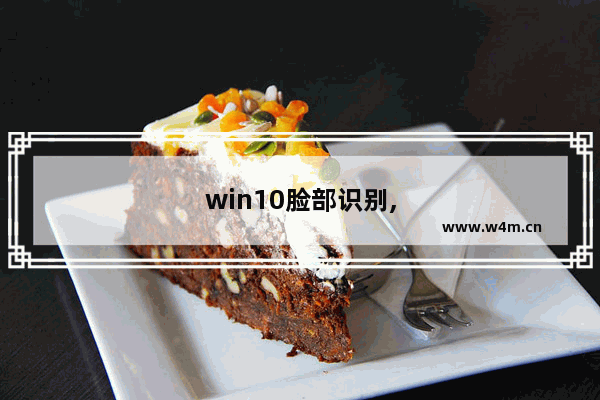 win10脸部识别,