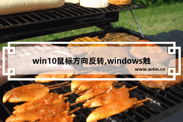 win10鼠标方向反转,windows触摸板设置