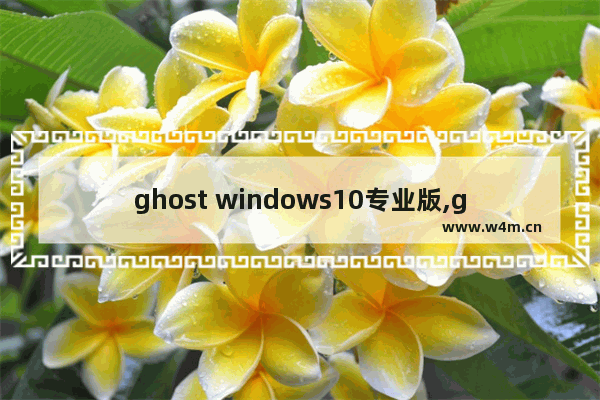 ghost windows10专业版,ghostWindows10