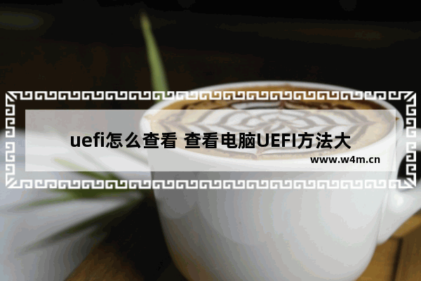 uefi怎么查看 查看电脑UEFI方法大全