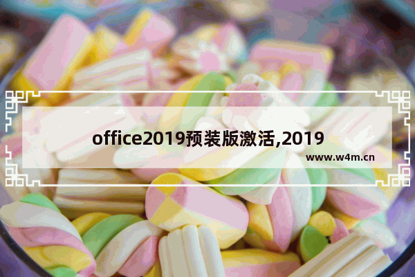 office2019预装版激活,2019版office激活