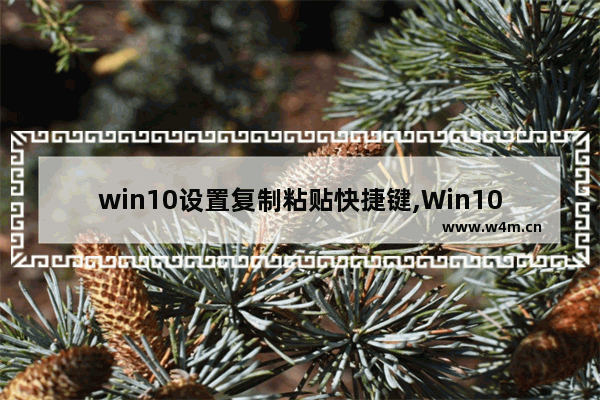 win10设置复制粘贴快捷键,Win10复制快捷键