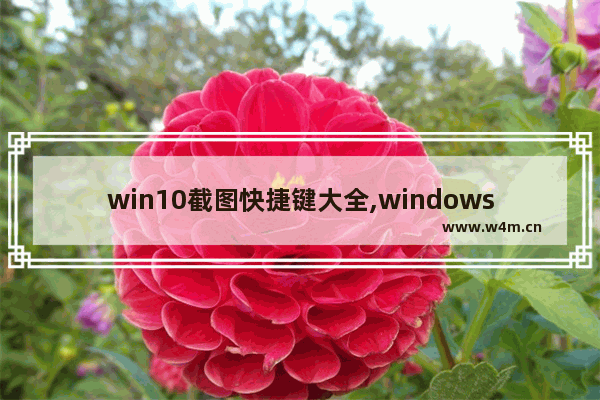 win10截图快捷键大全,windows10任意截图快捷键