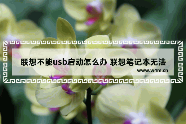 联想不能usb启动怎么办 联想笔记本无法使用USB启动的解决方法