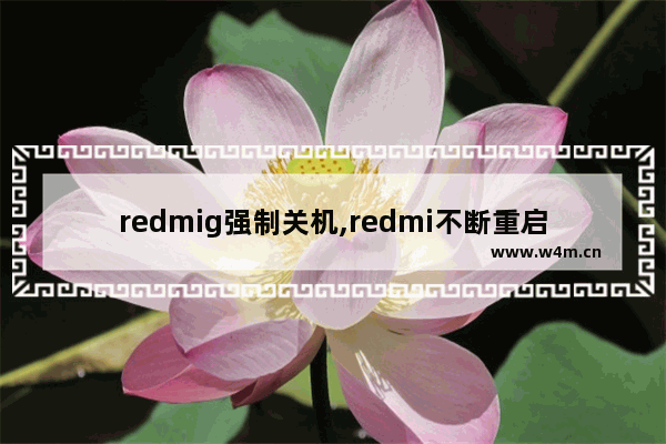 redmig强制关机,redmi不断重启怎么办