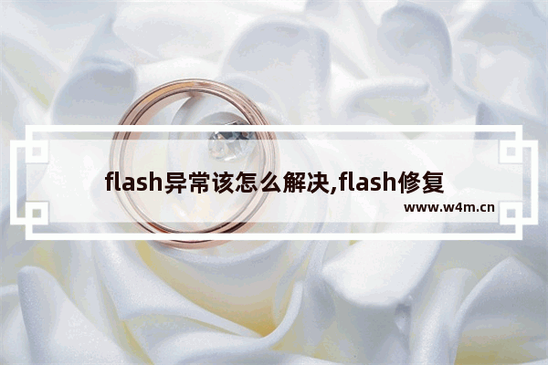 flash异常该怎么解决,flash修复不了运行异常