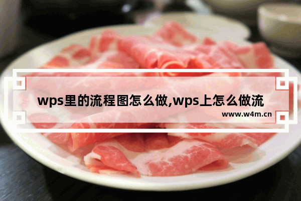 wps里的流程图怎么做,wps上怎么做流程图