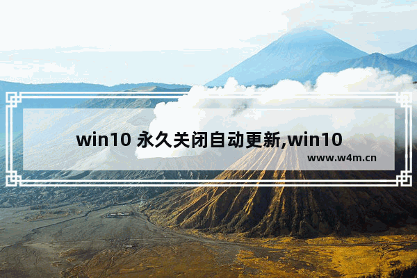 win10 永久关闭自动更新,win10 永久关闭自动更新