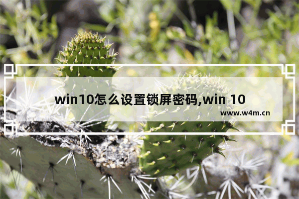 win10怎么设置锁屏密码,win 10锁屏密码设置