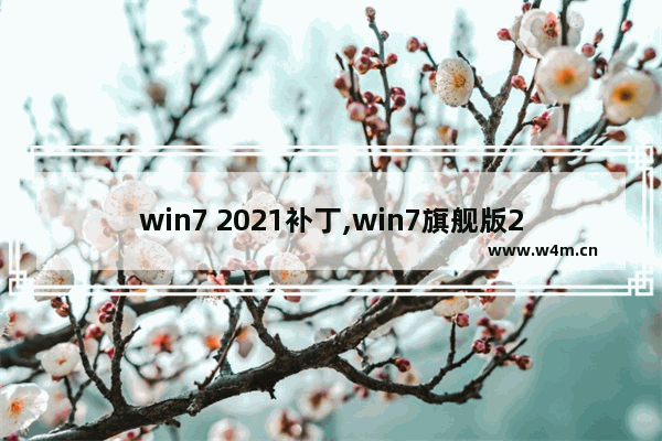 win7 2021补丁,win7旗舰版2021