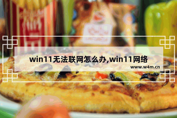 win11无法联网怎么办,win11网络连接不见了