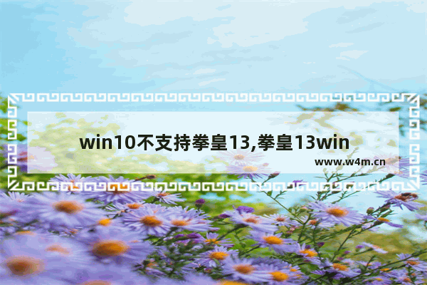 win10不支持拳皇13,拳皇13win10不能玩