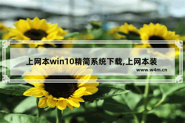 上网本win10精简系统下载,上网本装 windows 10