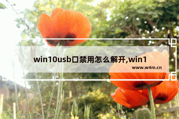 win10usb口禁用怎么解开,win10usb接口失灵