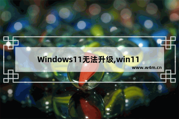 Windows11无法升级,win11 不能升级