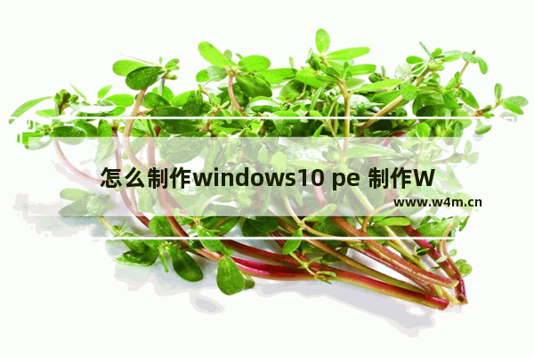 怎么制作windows10 pe 制作Win10 PE系统