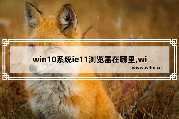 win10系统ie11浏览器在哪里,win11怎么打开ie浏览器