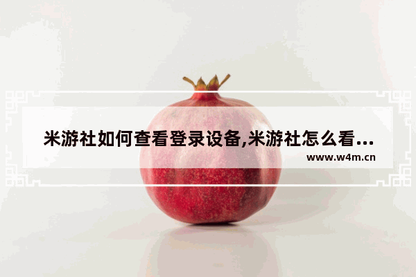 米游社如何查看登录设备,米游社怎么看通行证