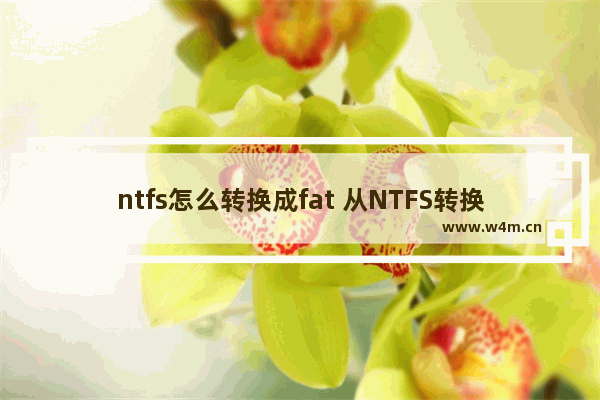 ntfs怎么转换成fat 从NTFS转换为FAT