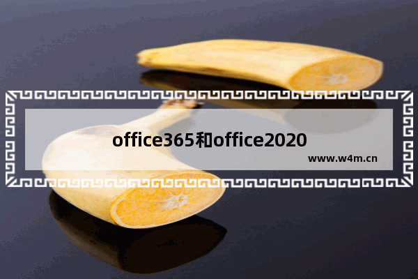 office365和office2020区别,office365 office2021哪个好