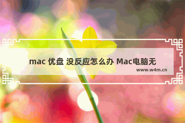 mac 优盘 没反应怎么办 Mac电脑无法识别优盘怎么处理