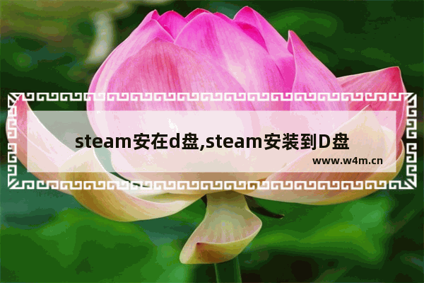 steam安在d盘,steam安装到D盘