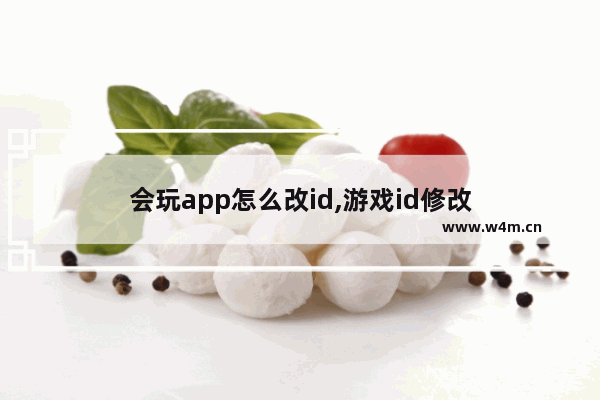 会玩app怎么改id,游戏id修改