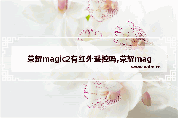 荣耀magic2有红外遥控吗,荣耀magic有没有红外线功能