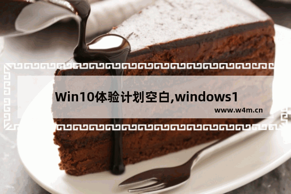 Win10体验计划空白,windows10预览体验计划空白