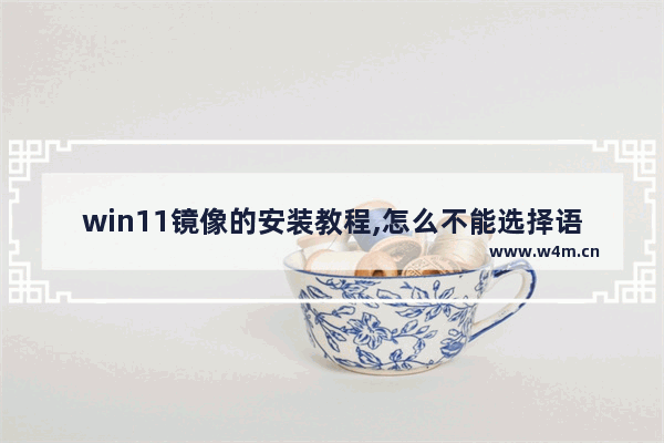 win11镜像的安装教程,怎么不能选择语言,win11镜像的安装教程格式化c盘