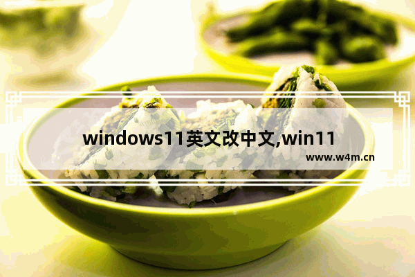 windows11英文改中文,win11有英文