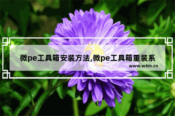 微pe工具箱安装方法,微pe工具箱重装系统教程