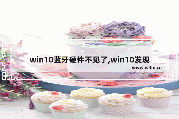 win10蓝牙硬件不见了,win10发现不了蓝牙设备