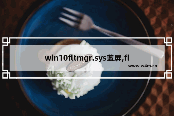 win10fltmgr.sys蓝屏,fltmgr.sys蓝屏修复 win7