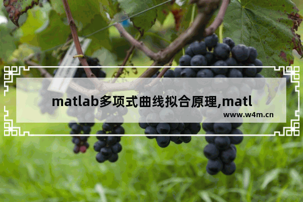 matlab多项式曲线拟合原理,matlab拟合双曲线