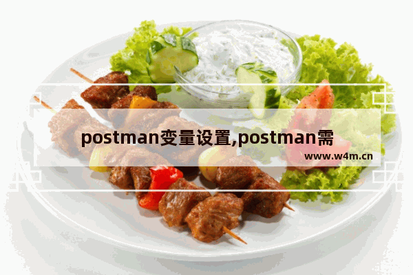 postman变量设置,postman需要配置吗