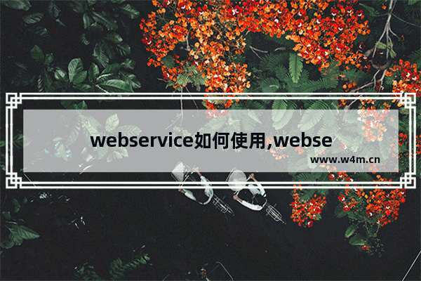 webservice如何使用,webservice入门教程