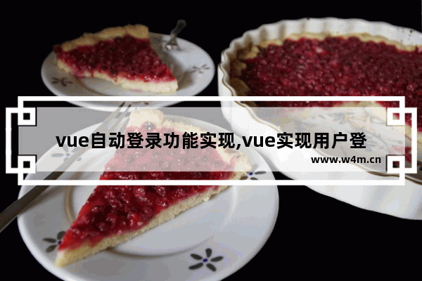 vue自动登录功能实现,vue实现用户登录,Vue登录功能实现