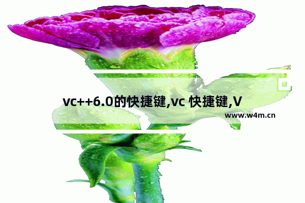 vc++6.0的快捷键,vc 快捷键,VC6.0常用快捷键大全