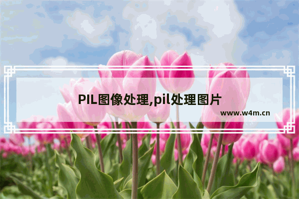 PIL图像处理,pil处理图片