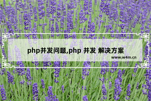 php并发问题,php 并发 解决方案