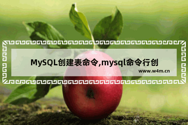 MySQL创建表命令,mysql命令行创建表,MySQL创建表操作命令分享