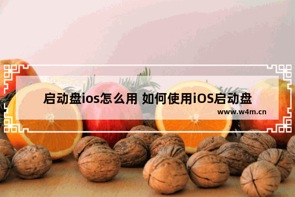 启动盘ios怎么用 如何使用iOS启动盘