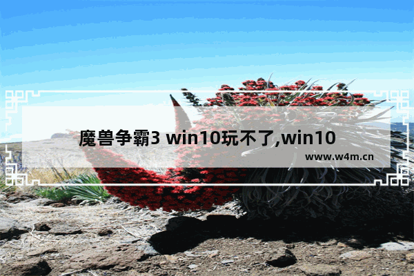 魔兽争霸3 win10玩不了,win10玩war3到后期崩溃