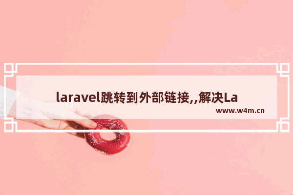 laravel跳转到外部链接,,解决Laravel使用验证时跳转到首页的问题