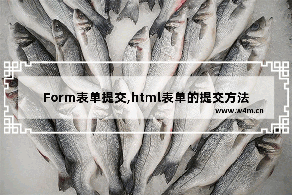 Form表单提交,html表单的提交方法,HTML form表单提交方法案例详解