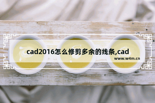 cad2016怎么修剪多余的线条,cad2012怎么修剪多余的线