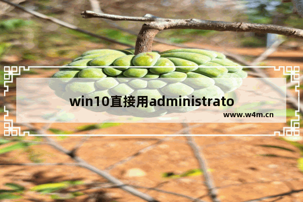 win10直接用administrator登录,win10默认administrator账户登录